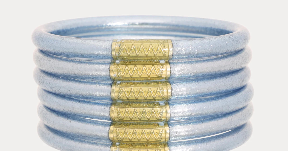 Celeste All Weather Bangles® (AWB®) - Set of 6 | BuDhaGirl