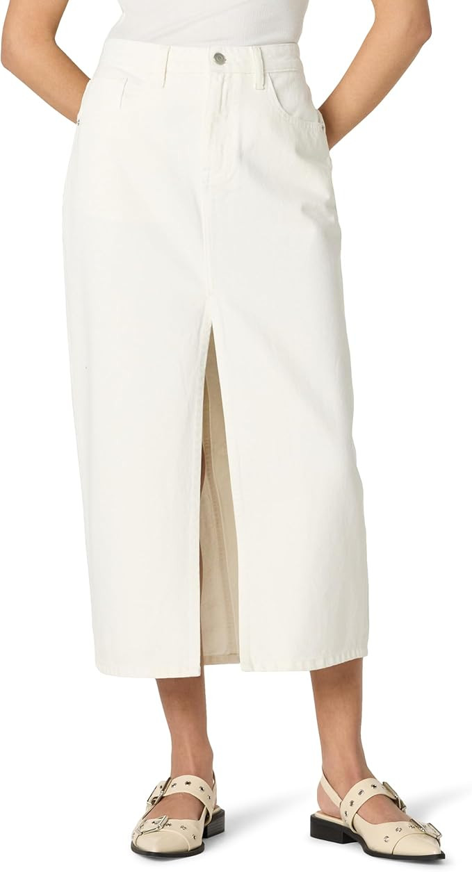 The Drop Women's Dixon Denim Column Skirt | Amazon (US)