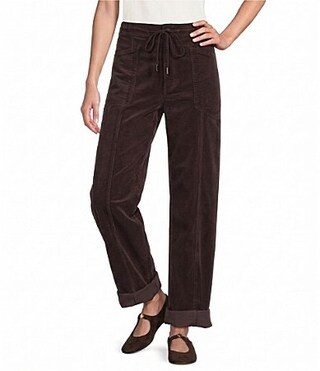 Daze Villa Drawstring Corduroy Pants -  30 | Dillard's
