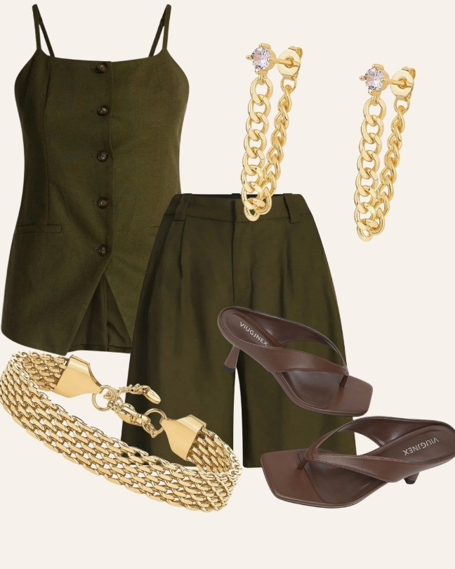 Can't believe this adorable 2 piece set is from Walmart! If busty size up 1 in the top otherwise fits it's. Accessories from Amazon.#amazon #2pieceset #fashionover40 

#LTKootd #LTKgrwm #LTKOver40