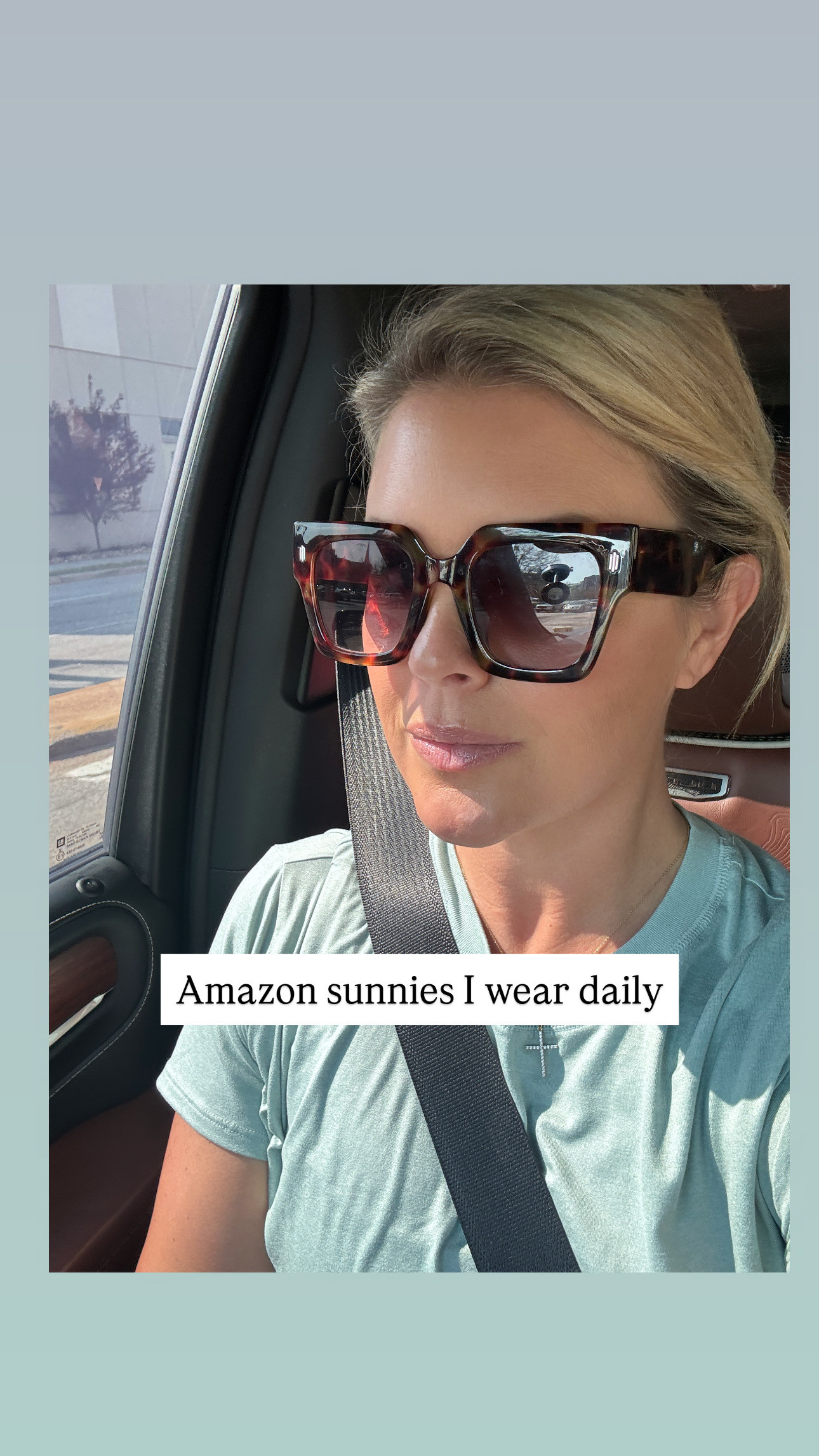 Sunglasses I wear daily 

 #LTKootd #LTKSeasonal