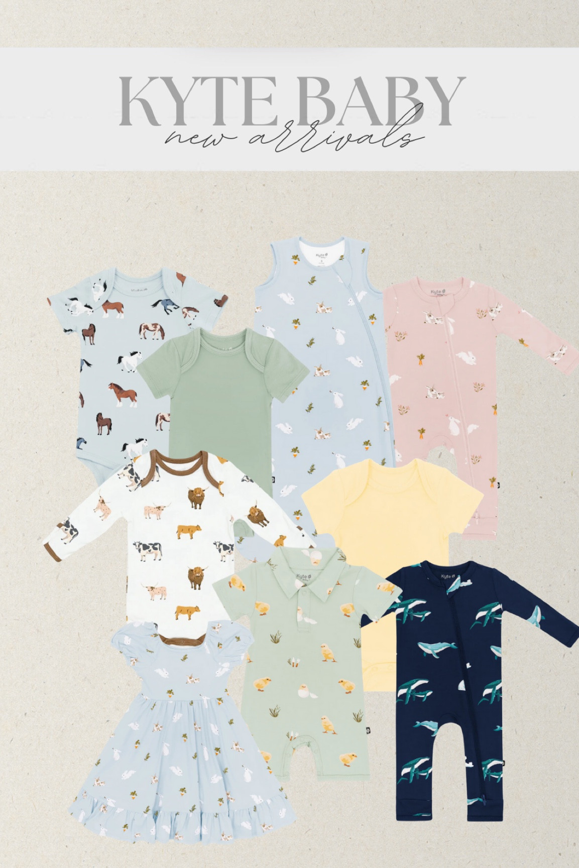 Kyte Baby — NEW spring arrivals!💛

#kytebaby #kytebabyeaster #toddlerpjs #toddlerzipup #toddlerfinds #toddlermusthaves #babyshowergifts #babyregistry #babymusthaves #toddlersleepbags #sleepbags #babysleepsack #infantclothing #babyclothing #toddlerclothing #toddlerpajamas #babyfooties #toddlerrompers #newborn #giftsfortoddlers #bamboopjs #toddlereaster #easterpjamas #babyeaster #bamboopajamas 

#LTKBaby #LTKKids #LTKFindsUnder50