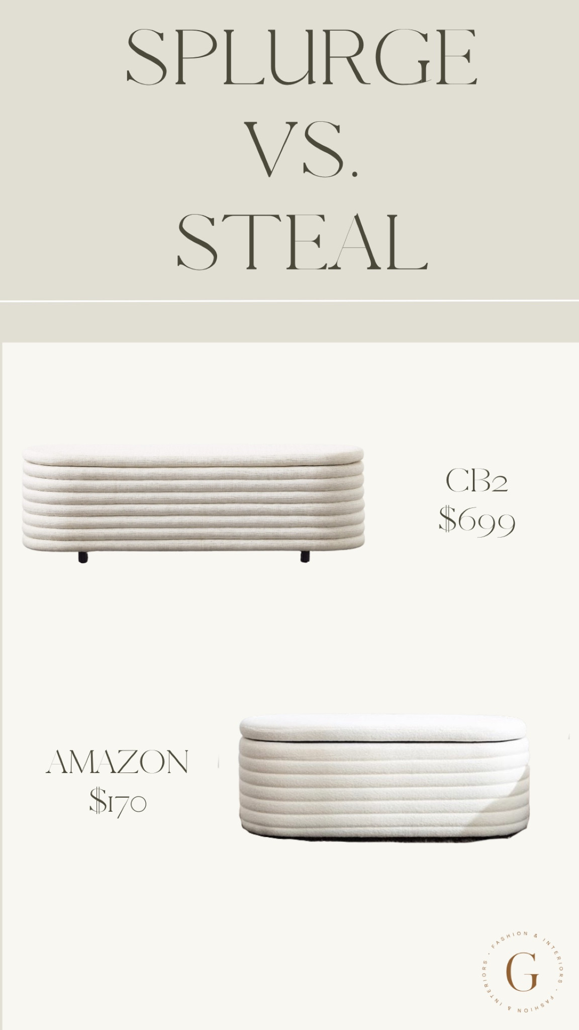 Storage bench

#LTKhome