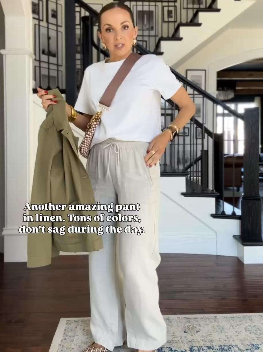 @athleta linen pants
I wear an XS reg
