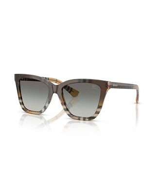 Women's Square Sunglasses, BE4470 | Macy's