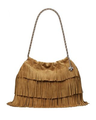 Fleming Suede Fringe Hobo Bag | Bloomingdale's (US)