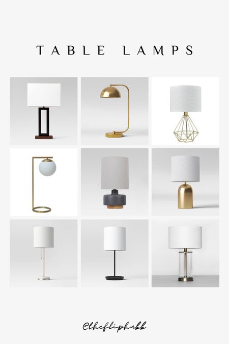 These are the PERFECT modern, simple table lamps for your living room, dining room, bedroom, kitchen, girls room, boys room, entryway, and more. They're affordable and the perfect decor for any space.

#LTKsalealert #LTKhome #LTKunder50