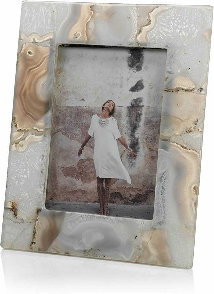"Preto" 5" x 7" Agate Picture Frame | Amazon (US)
