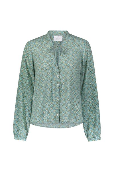 The Jessie Shirt, in Aqua | The Avenue