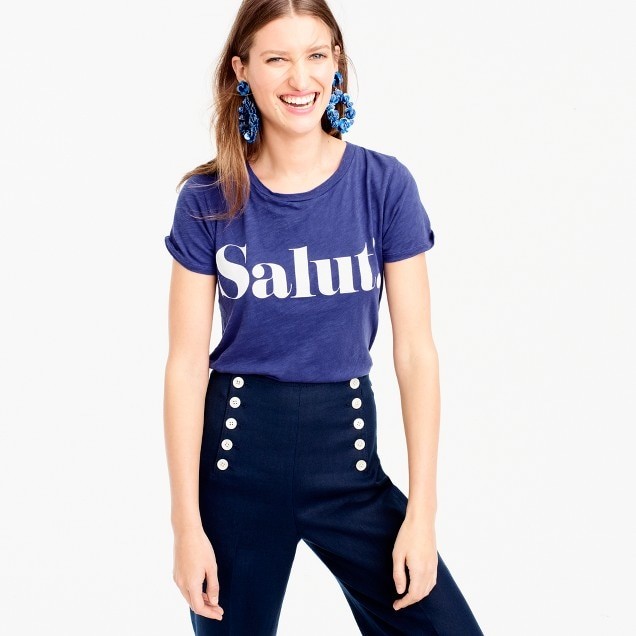 https://www.jcrew.com/p/womens_category/tshirtsandtanktops/gallerytees/salut-tshirt/G4891 | J.Crew US