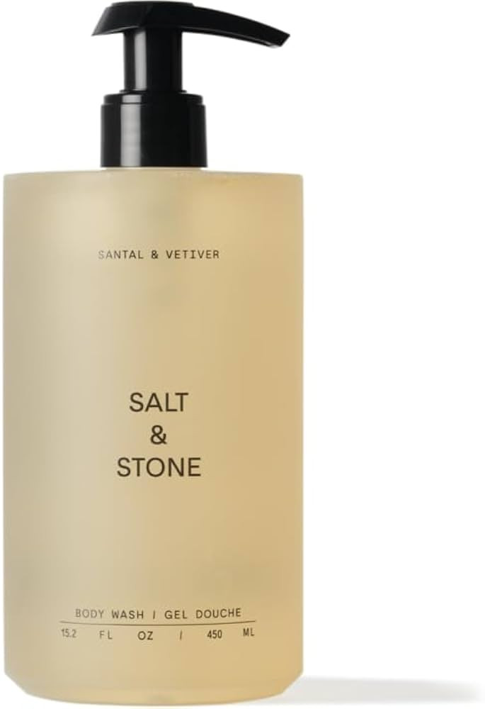 Amazon.com: SALT & STONE Antioxidant-Rich Body Wash - Santal & Vetiver | Cleanse, Nourish & Softe... | Amazon (US)