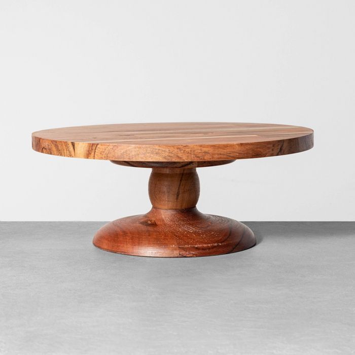 Wood Cake Stand - Hearth & Hand™ with Magnolia | Target