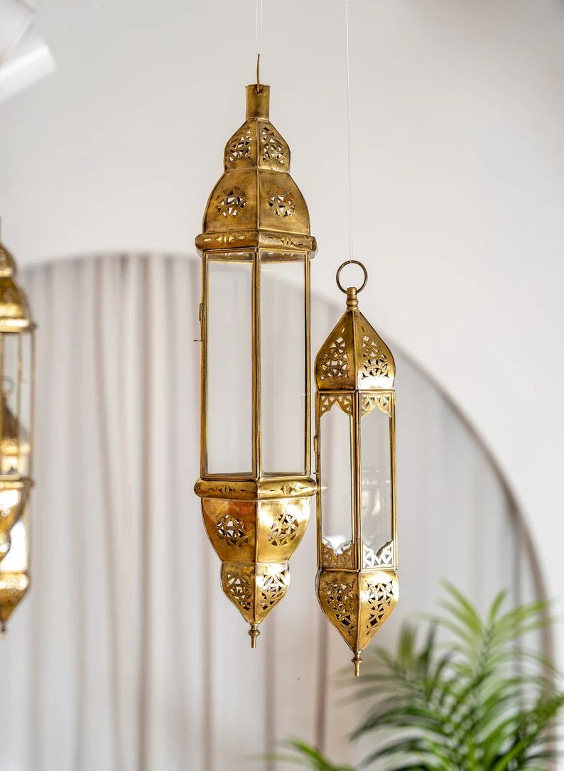 Hanging Lantern Moroccan Lanterns | Etsy | Etsy (US)