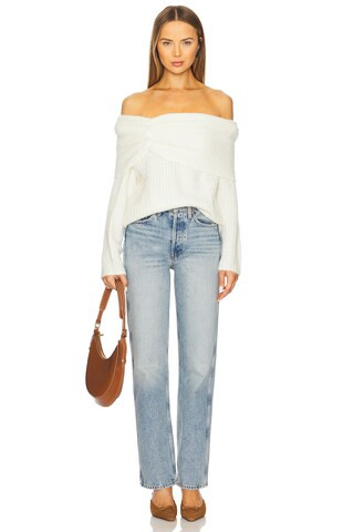 NIA Momo Sweater in Ecru from Revolve.com | Revolve Clothing (Global)