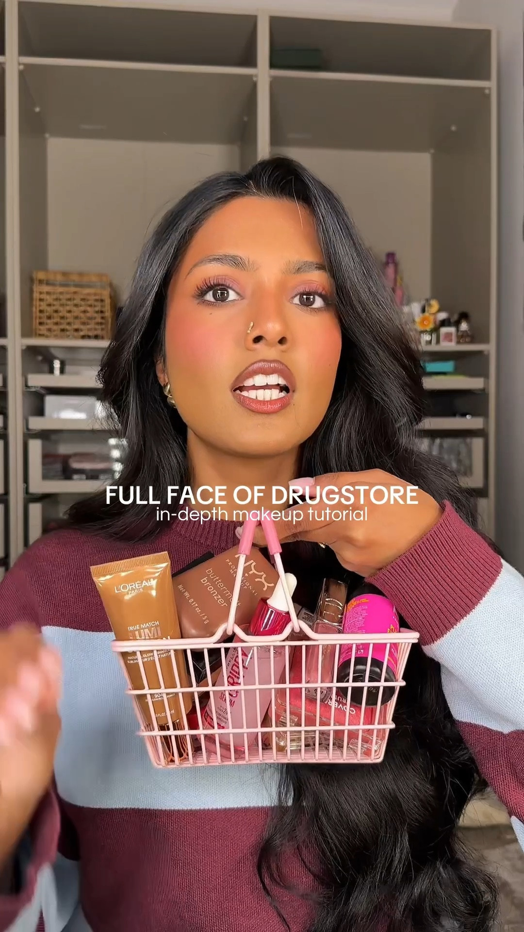 FULL FACE OF DRUGSTORE MAKEUP💕

• maybelline grippy serum
• l’oréal paris true match lumi glotion in 904 deep glow
• maybelline lifter serum concealer in shade 80
• l’oréal paris true match lumi le glow skin tint in shade 300
• maybelline lifter stix multi-use face stick in shade 70
• covergirl contour balm in shade snatched
• nyx buttermelt bronzer in shade do butta
 • elf cosmetics liquid blush in shade cheeky lychee
• covergirl baked luminous blush in shade strawberry drizzle
• nyx buttermelt blush in shade for the butta
• maybelline superlock brow glue
• maybelline express brow in deep brown
• maybelline lifter liner lip liner in shade cross the line
• maybelline cloud topia cheek & lip mousse in shade ethereal rouge
• maybelline fit me loose finishing powder in shade 15
• maybelline fit me loose finishing powder in shade 30
• nyx professional makeup plump finish setting spray
• l’oréal paris shadow stick in shade alluring rose
• l’oréal paris 3-second setting mist
• l’oréal paris hyaluron tint lip stain in shade 601
• l’oréal paris hyaluron lip oil in shade 601


#LTKBeauty #LTKgrwm #LTKValentine