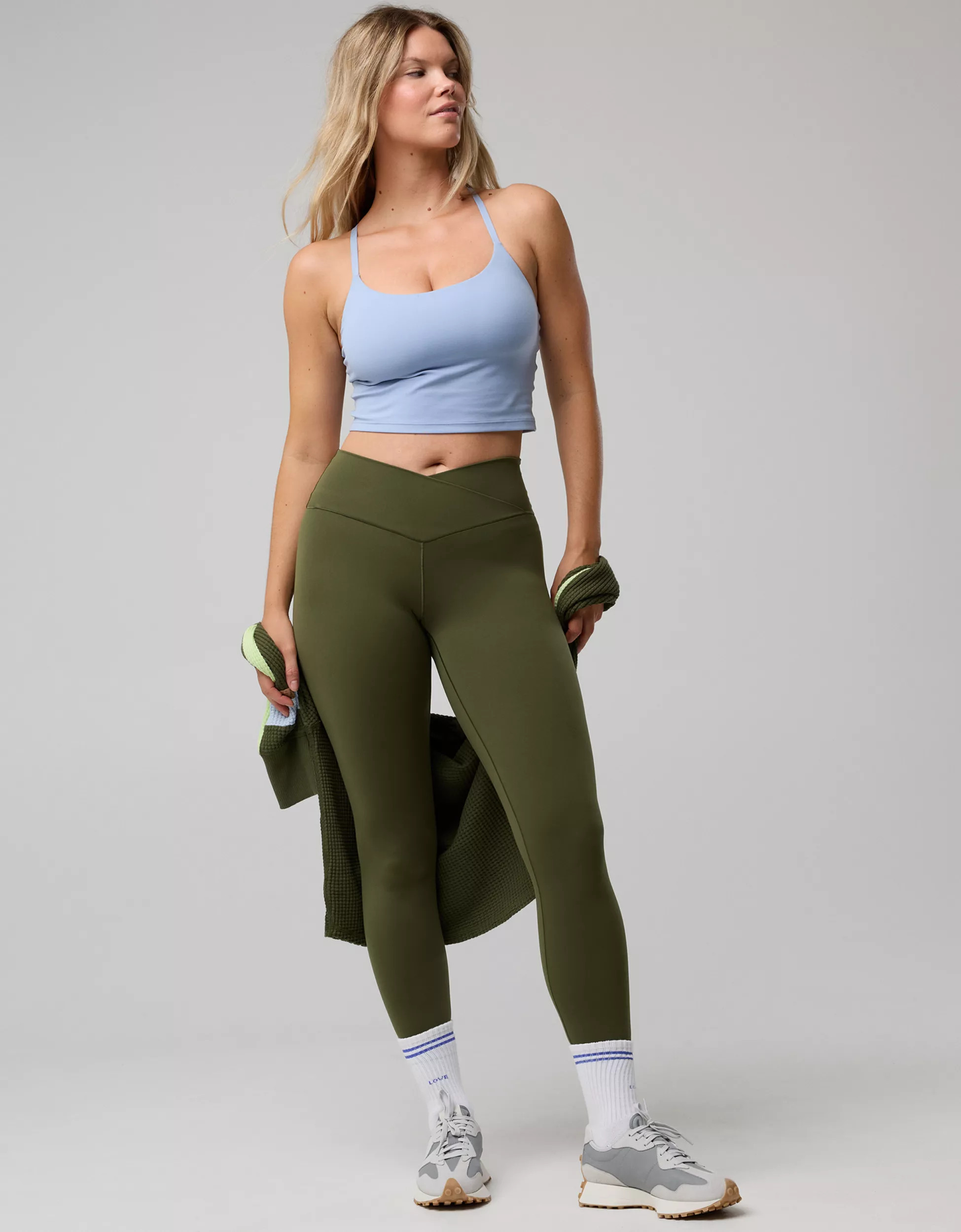 OFFLINE By Aerie Real Me High Waisted Crossover Legging | Aerie