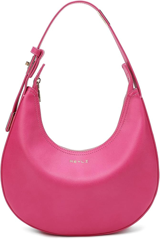 Keyli Shoulder Bag Stylish Casual Clutch Purses for Women 3 Ways Adjust Strap Tote Handbags with Zip | Amazon (US)