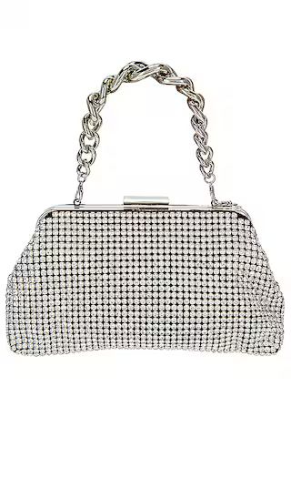 Jerry Crystal Vintage Clutch in Silver | Revolve Clothing (Global)
