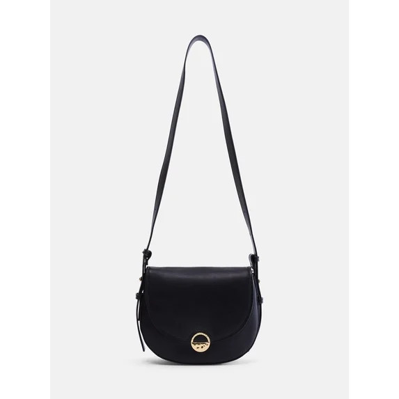 Scenario Women's Crossbody Handbag, Black | Walmart (US)