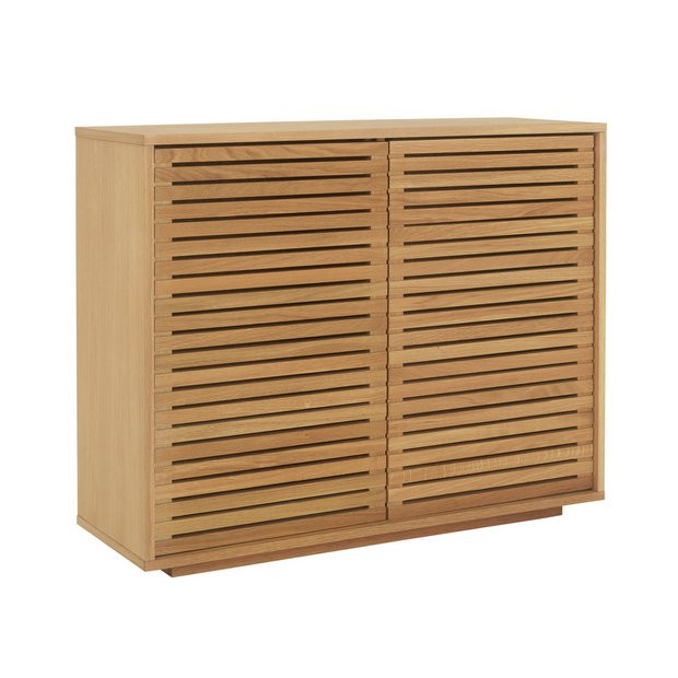 Habitat Max Console Table - Oak | Habitat UK