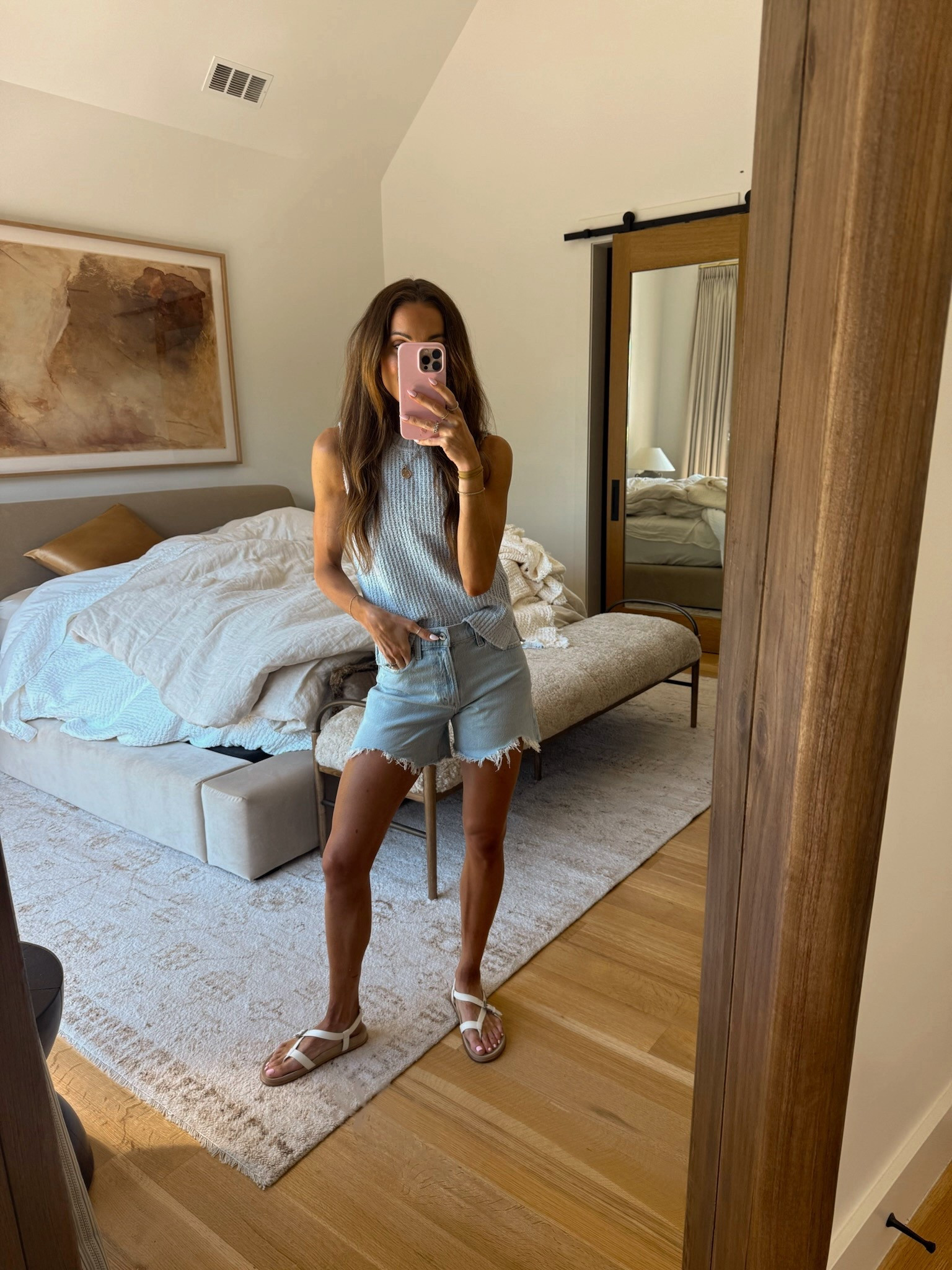 the perfect easy breezy sweater tank 🩵 40% off! 