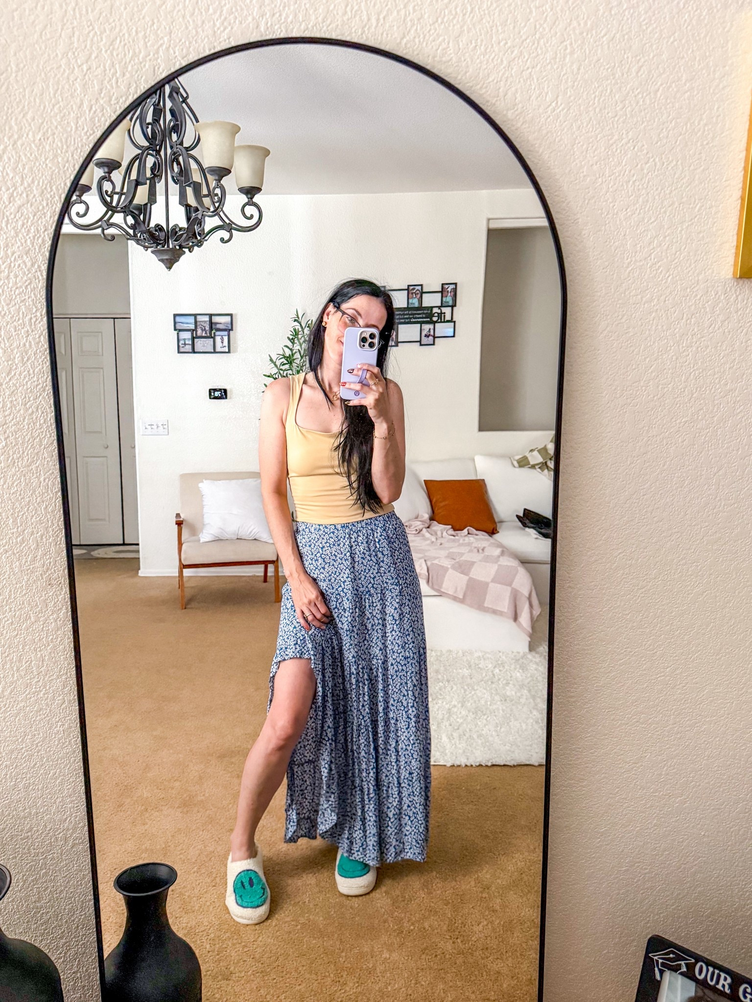 Shopping my closet for outfits I haven’t worn in foreverrrr 🙃 
This tank is buttery soft & skirt is comfortable and flowy 
Both come in lots of different colors! 
Sizing reference: 5’3 120lb 27waist/34hip 
Size 5 or 27/28 

#LTKStyleTip #LTKSeasonal #LTKSaleAlert