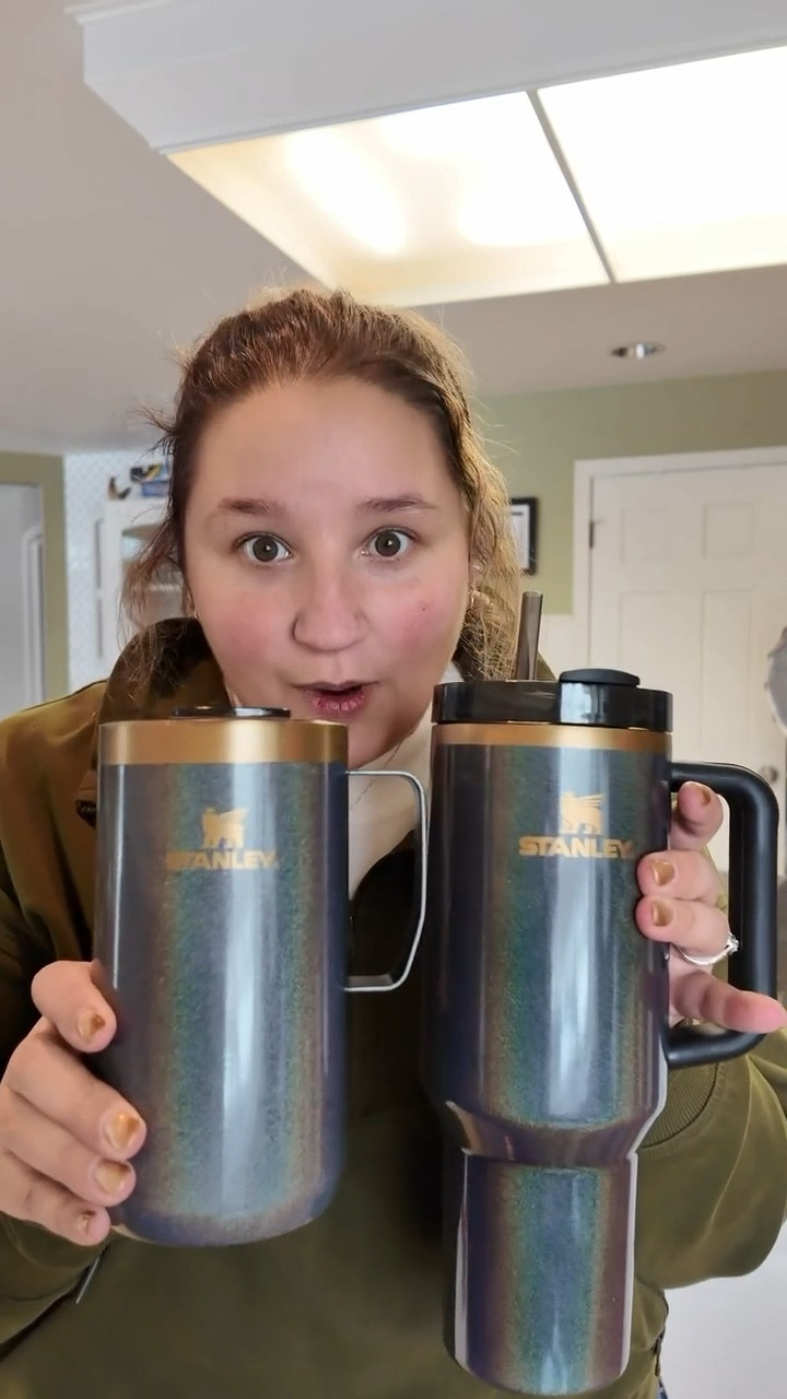 I got my husband and I matching Stanley cups! The Stanley Quencher in fairy dust for him and for me the Stay Hot Camp Mug in fairy dust! Let’s make a drink 😜 #stanleypartner

#LTKHoliday #LTKFindsUnder100 #LTKGiftGuide