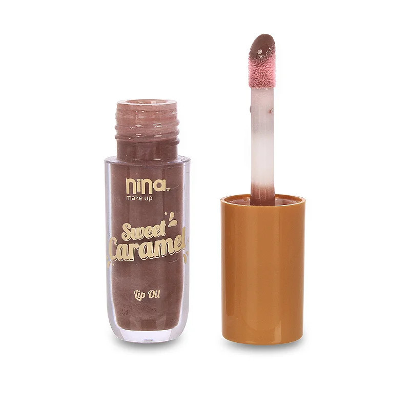 LIP OIL SWEET CARAMEL NIGHT -  NINA MAKEUP | Nina Makeup (BR)