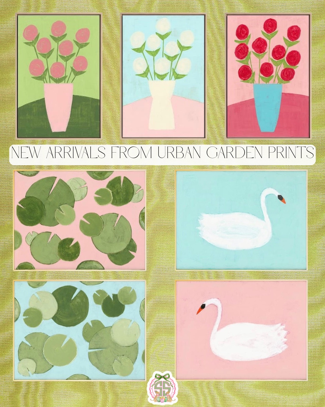 💗🪷 NEW art print arrivals and I am OBSESSED. These happy pinks, soft blues, lily pads, and swans are giving major grandmillennial meets Palm Beach vibes 🍋🦢🌿

These would be SO cute in:
• a powder bath
• nursery or girls room
• lake house
• gallery wall
• summer dorm setup
• behind built-ins or coffee bars

I love how playful they are while still looking high-end and designer inspired ✨ Linking all my favorites here before they sell out!

#LTKhome #grandmillennialstyle #coastalgrandmother #preppyhome #palmbeachstyle #wallartfinds #southerngirlstaples

#LTKOver40 #LTKHome #LTKSeasonal
