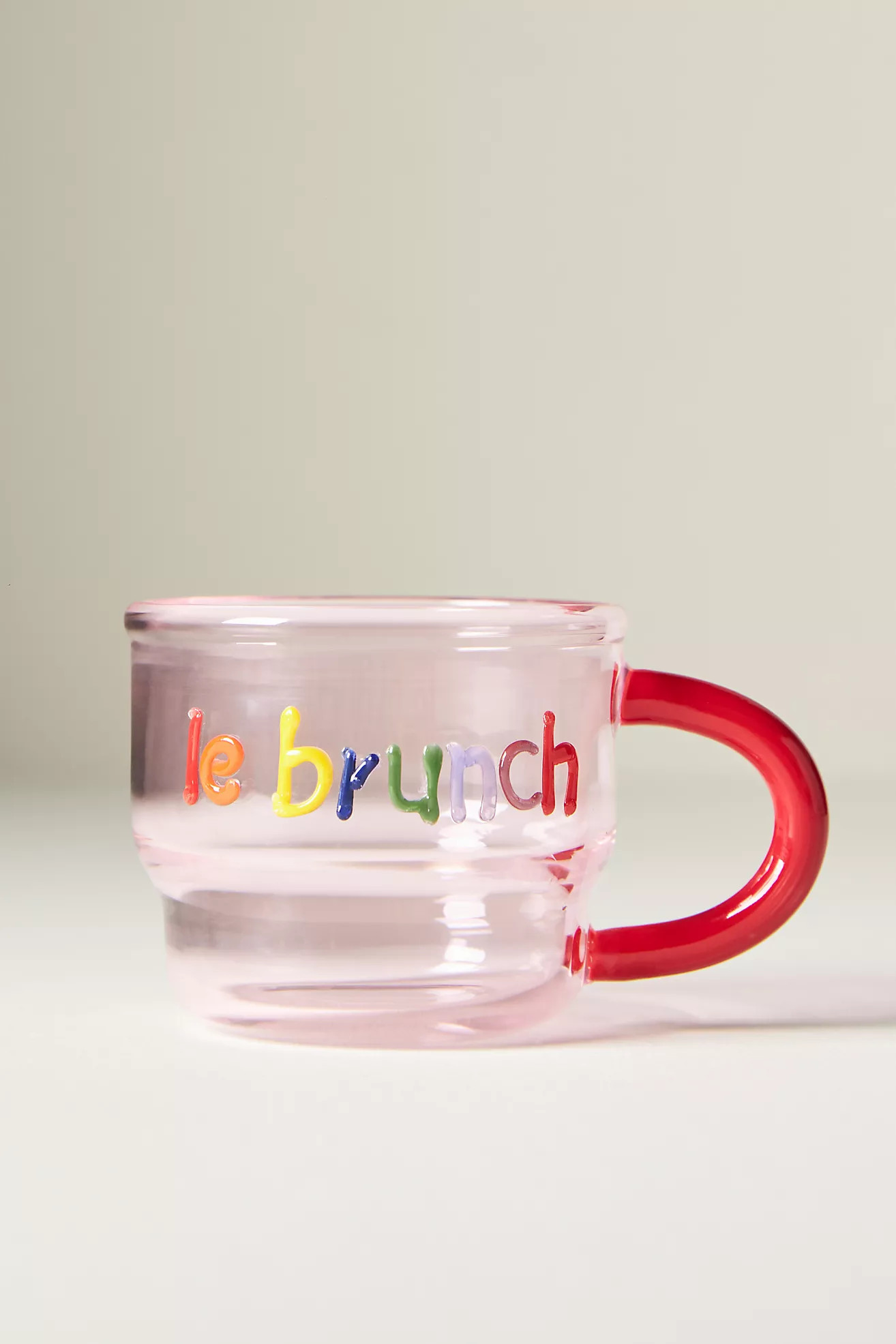 Love Notes Glass Espresso Cup | Anthropologie (US)