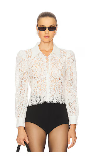 Anita Lace Button Up Top | Revolve Clothing (Global)