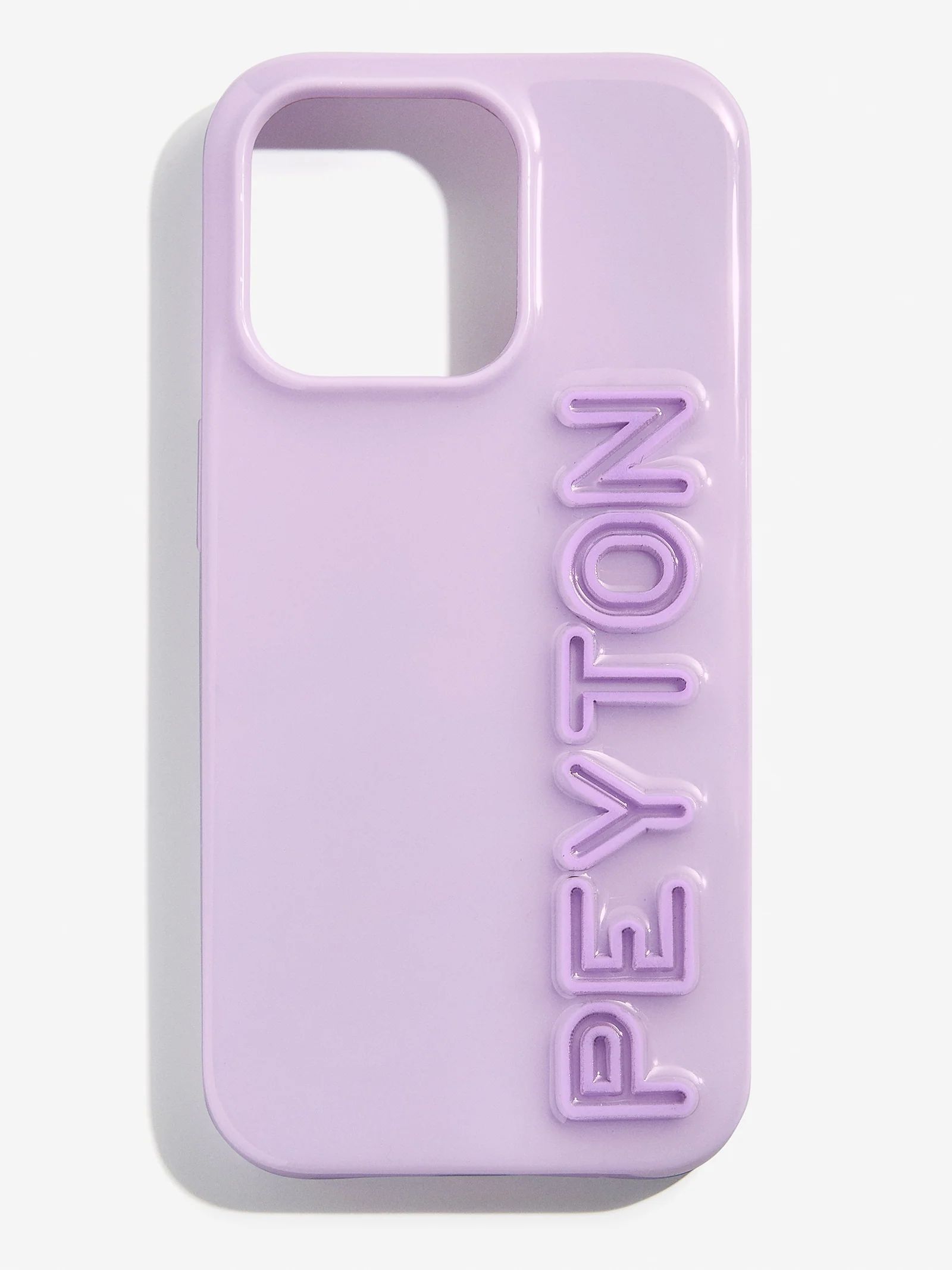 Fine Line Custom iPhone Case - Lavender/Purple | BaubleBar (US)