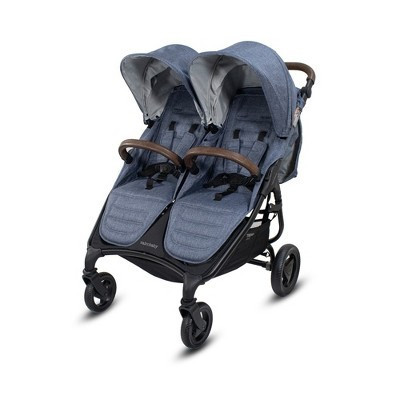 Trend Duo Double Stroller for Babies & Toddlers - Lightweight 26 lbs Design, XL Canopies, Spacious Pockets & Features a One-Handed Fold - Denim | Target