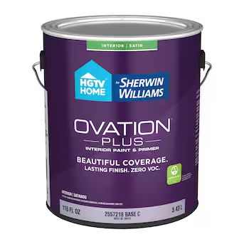 HGTV HOME by Sherwin-Williams  Ovation Plus Satin Tintable Latex Interior Paint + Primer (1-Gall... | Lowe's