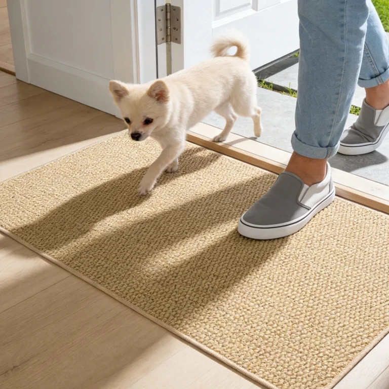 Door Mat Indoor Outdoor, 24" x 36" Non-Slip Doormat, Washable Entrance Mat, Dirt Resistant and Ab... | Walmart (US)