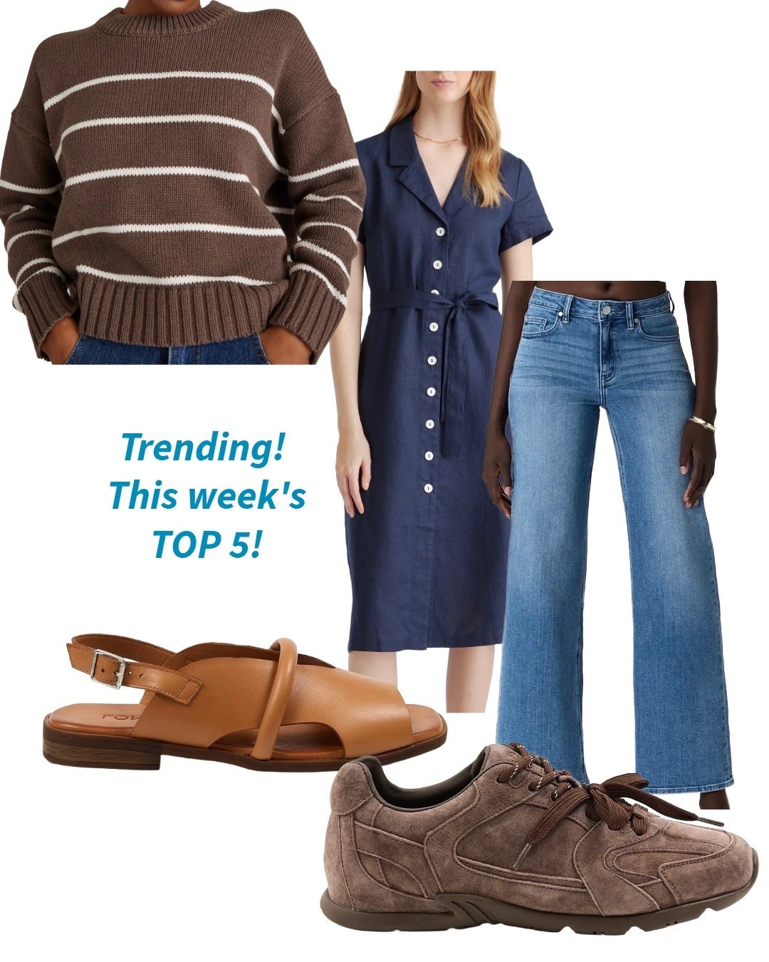 What my blog readers are buying & loving this week. Use code DAWN15 for either pair of shoes. These wide leg jeans will be the best $50 you ever spent!

#LTKootd #LTKSeasonal #LTKOver40