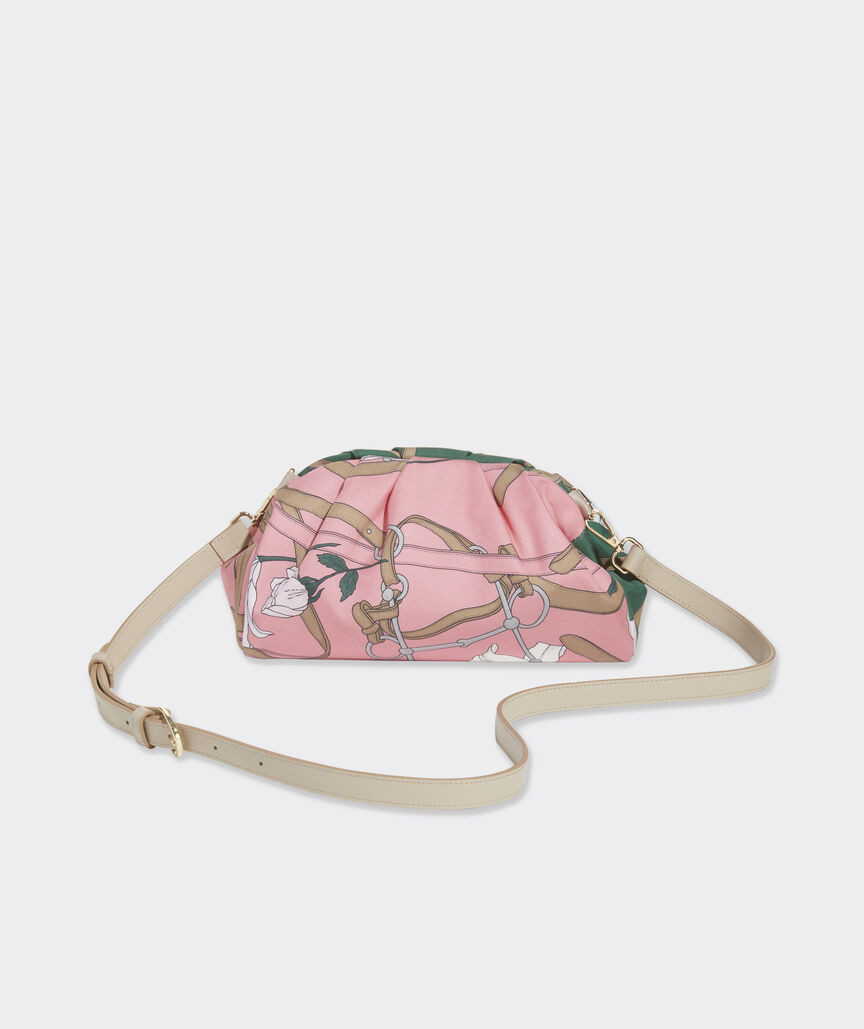 Kentucky Derby Scarf Print Clutch | vineyard vines