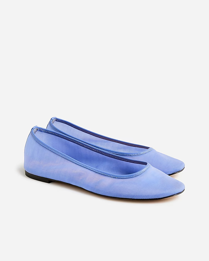 Collection Zoe ballet flats in mesh | J. Crew US