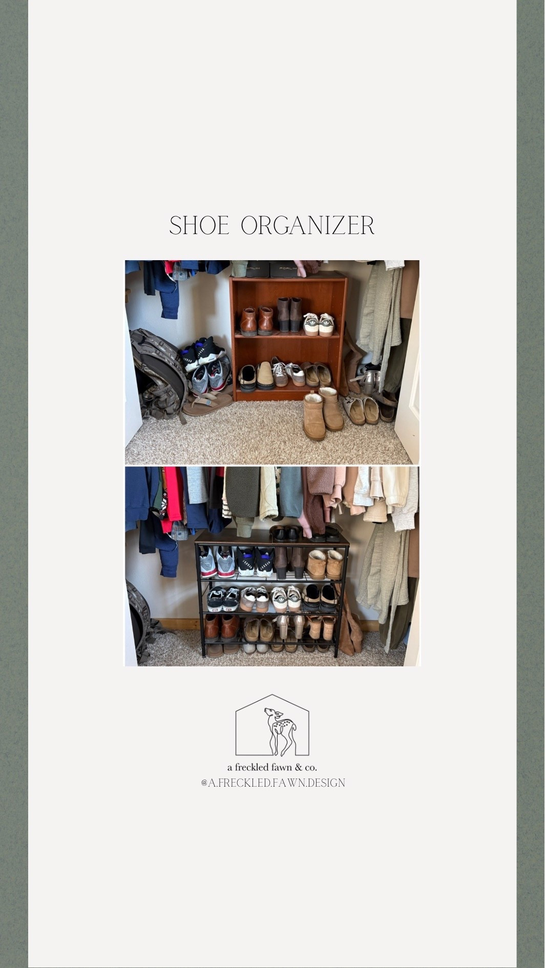 Shoe organizer 

#LTKFindsUnder50 #LTKHome
