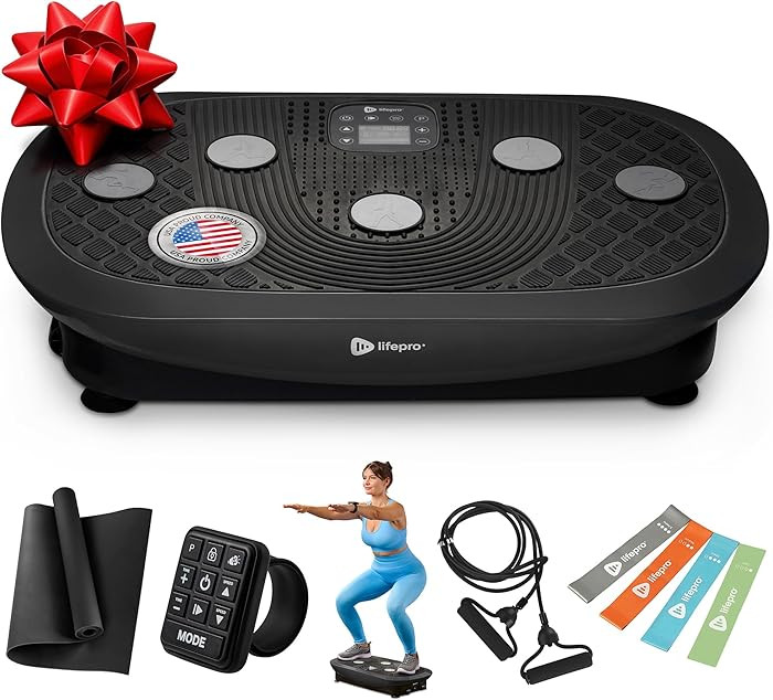 Lifepro Vibration Plate Machines – Full Body Workout, Recovery & Lymphatic Drainage with 4D Mot... | Amazon (US)