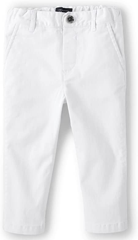 The Children's Place Baby Single and Toddler Boys Stretch Skinny Chino Pants | Amazon (US)