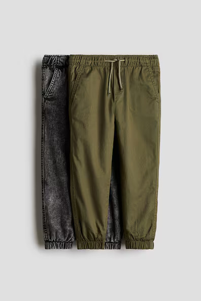 H & M - Lined Joggers - Green | H&M (US + CA)
