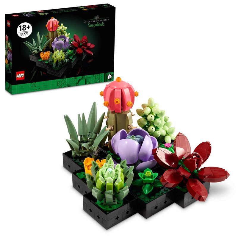 LEGO Succulents 10309 Plant Decor Building Kit | Target