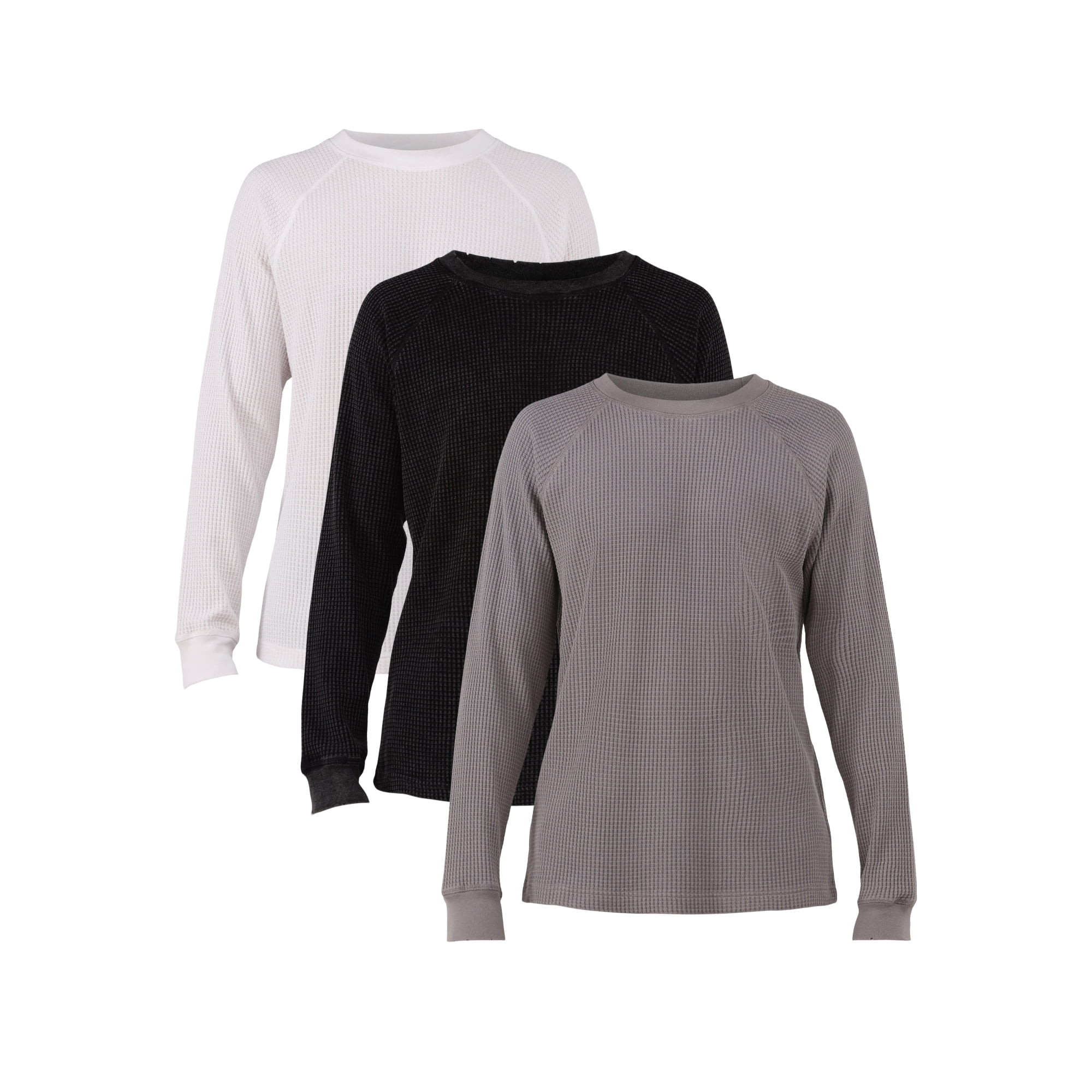 No Boundaries Men's & Big Men's Thermal Shirt with Raglan Sleeves, 3-Pack, Sizes XS-5XL - Walmart... | Walmart (US)