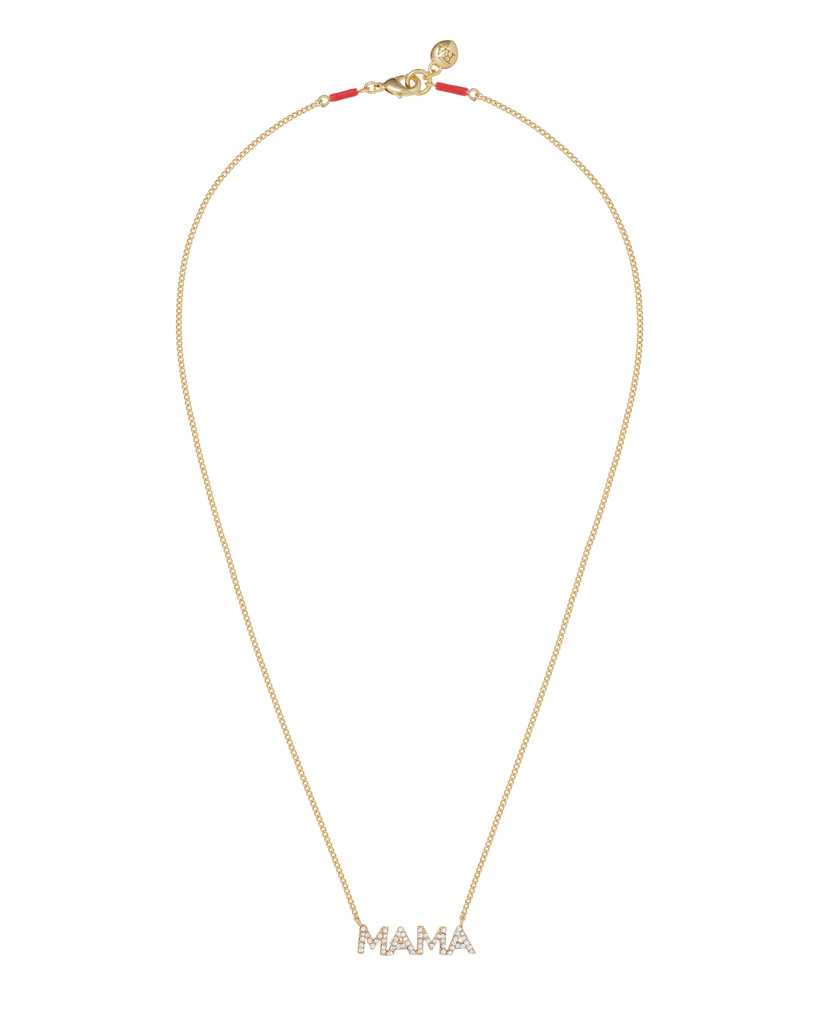 The Pavé Mama Necklace | Roxanne Assoulin