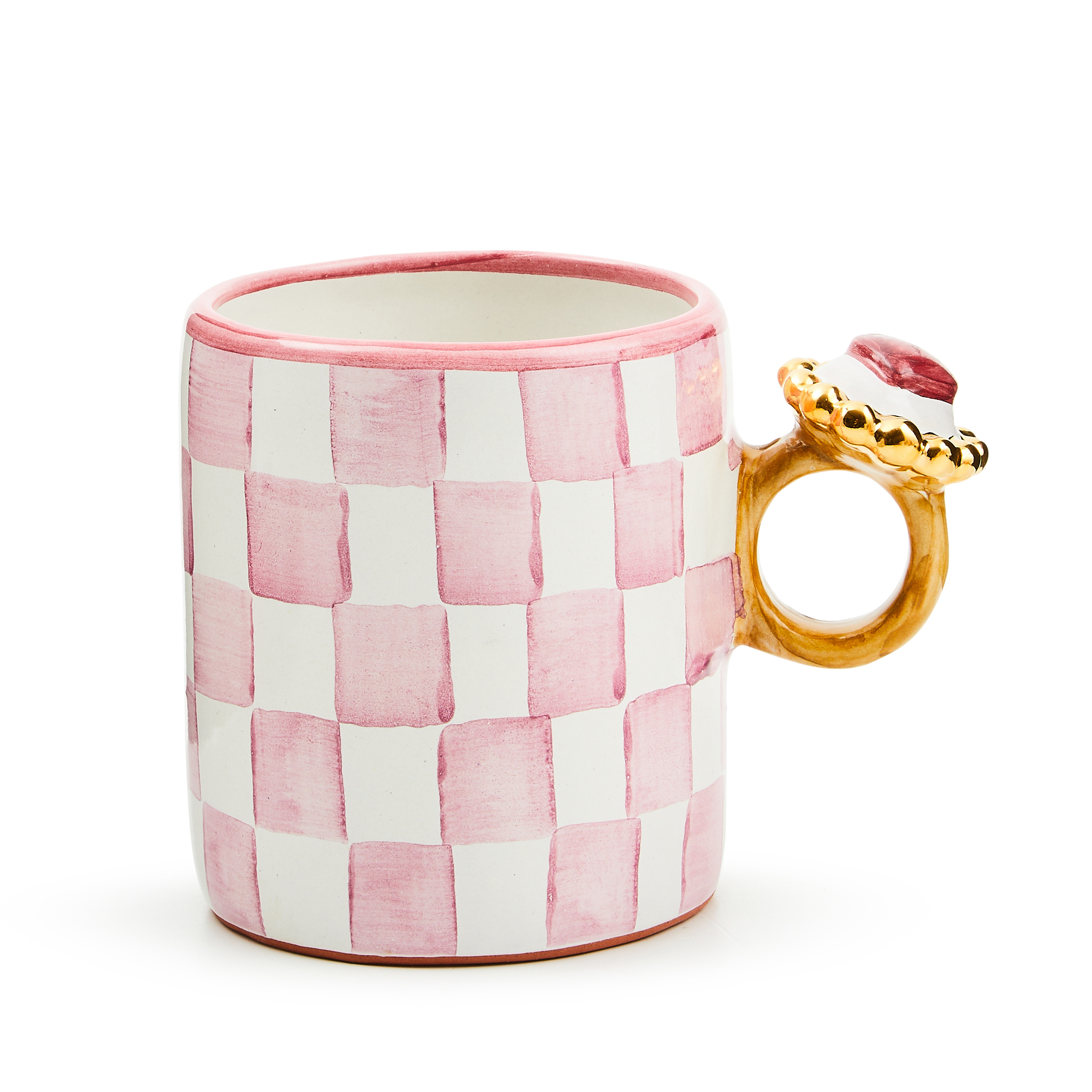 MacKenzie-Childs Collectors Series: Mug Edition in Love Ring Ceramic Mug | MacKenzie-Childs