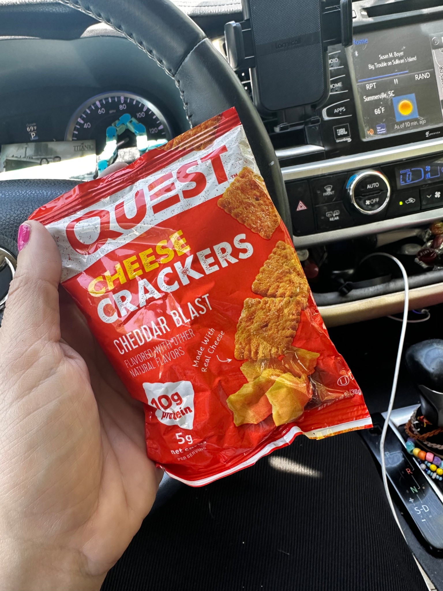 My favorite car line protein snack (well… one of them!) 

#LTKHome #LTKOver40 #LTKActive