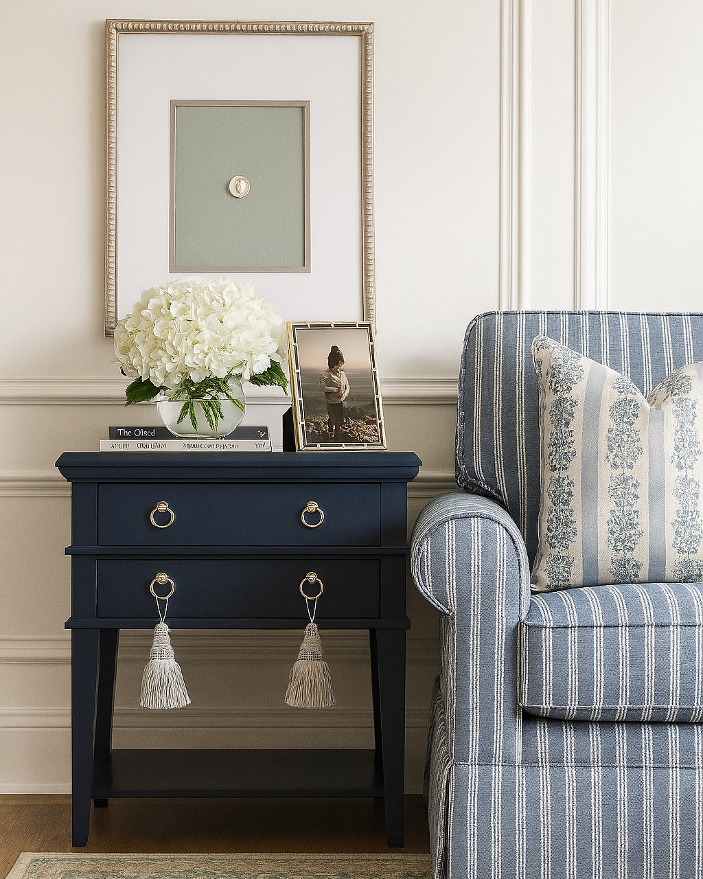 Cozy living room, modern traditional, intaglios, end table, chair, classic home, jillien harbor pillows

#LTKHome