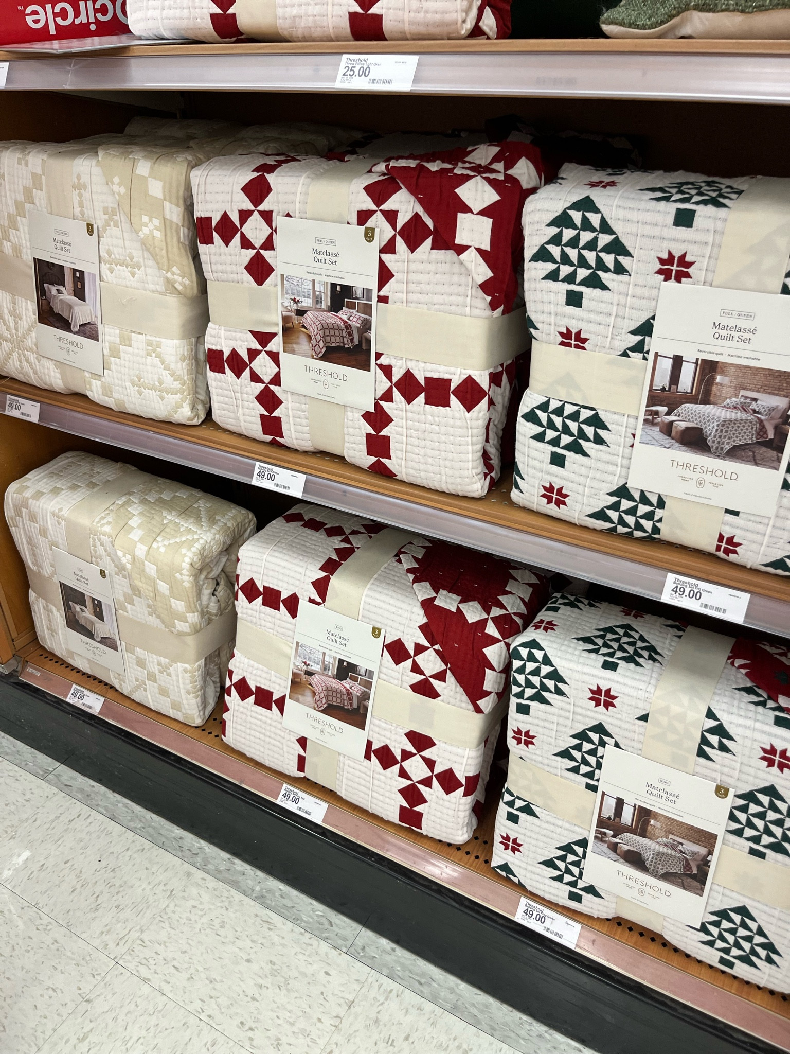 Loving these New Christmas quilts from Target! They are 30% off for Target circle week! @target 

#LTKFindsUnder50 #LTKSeasonal #LTKxTarget