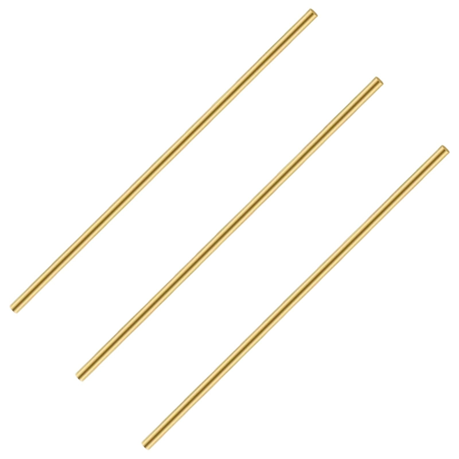 Gallery Rails for Shelves 3 Pcs 1/5" Diameter 11.8" Length Railing Rods Hardware for Glass Displa... | Amazon (US)